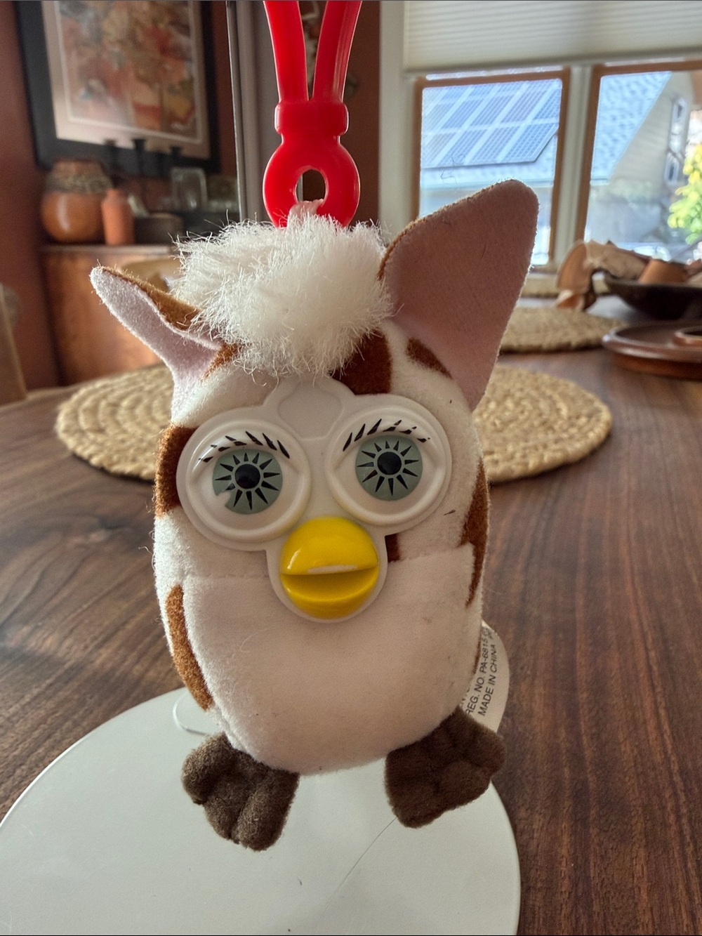 Vintage 2000 McDonald's Furby "Cow" Keychain!